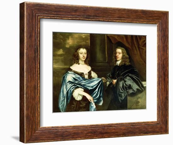 The Honourable James Herbert and His Wife Jane-Sir Peter Lely-Framed Giclee Print