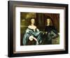 The Honourable James Herbert and His Wife Jane-Sir Peter Lely-Framed Giclee Print