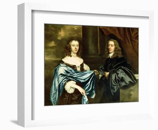 The Honourable James Herbert and His Wife Jane-Sir Peter Lely-Framed Giclee Print