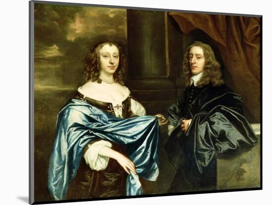 The Honourable James Herbert and His Wife Jane-Sir Peter Lely-Mounted Giclee Print