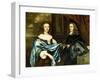 The Honourable James Herbert and His Wife Jane-Sir Peter Lely-Framed Giclee Print