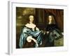 The Honourable James Herbert and His Wife Jane-Sir Peter Lely-Framed Giclee Print