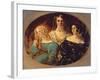 The Honourable Mrs. Caroline Norton and Her Sisters, C.1847-William Etty-Framed Giclee Print