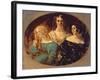 The Honourable Mrs. Caroline Norton and Her Sisters, C.1847-William Etty-Framed Giclee Print