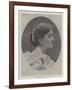 The Honourable Mrs G N Curzon, the Wife of the New Viceroy of India-null-Framed Giclee Print