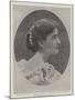 The Honourable Mrs G N Curzon, the Wife of the New Viceroy of India-null-Mounted Giclee Print