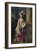 'The Honourable Mrs Graham', 1775-1777-Thomas Gainsborough-Framed Giclee Print