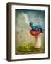 The Hookah Smoking Caterpillar from Alice in Wonderland-egal-Framed Photographic Print