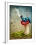 The Hookah Smoking Caterpillar from Alice in Wonderland-egal-Framed Photographic Print