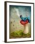 The Hookah Smoking Caterpillar from Alice in Wonderland-egal-Framed Photographic Print