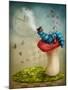 The Hookah Smoking Caterpillar from Alice in Wonderland-egal-Mounted Photographic Print