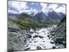 The Hooker River Flowing from the Hooker Glacier, Mount Cook National Park, Canterbury-Robert Francis-Mounted Photographic Print
