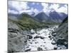 The Hooker River Flowing from the Hooker Glacier, Mount Cook National Park, Canterbury-Robert Francis-Mounted Photographic Print