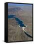 The Hoover Dam and Lake Mead from the Air, Nevada, USA.-Fraser Hall-Framed Stretched Canvas