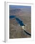 The Hoover Dam and Lake Mead from the Air, Nevada, USA.-Fraser Hall-Framed Photographic Print