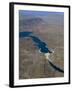 The Hoover Dam and Lake Mead from the Air, Nevada, USA.-Fraser Hall-Framed Photographic Print