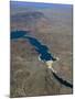 The Hoover Dam and Lake Mead from the Air, Nevada, USA.-Fraser Hall-Mounted Photographic Print
