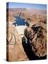 The Hoover Dam, Colorado River.-David Parker-Stretched Canvas