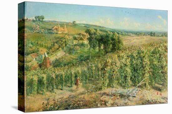 The Hop Garden-Cecil Gordon Lawson-Stretched Canvas