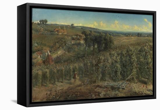 The Hop-Gardens of England-Cecil Lawson-Framed Stretched Canvas