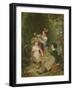 The Hop Garland, 1834 (Oil on Panel)-William Frederick Witherington-Framed Giclee Print