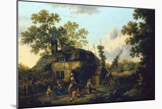 The Hop Pickers-George, of Chichester Smith-Mounted Giclee Print