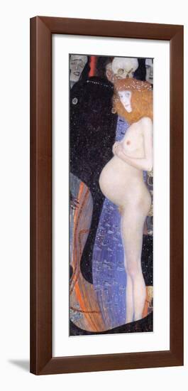 The Hope I-Gustav Klimt-Framed Art Print