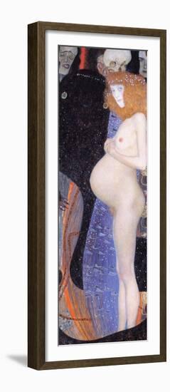 The Hope I-Gustav Klimt-Framed Premium Giclee Print