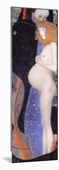 The Hope I-Gustav Klimt-Mounted Art Print