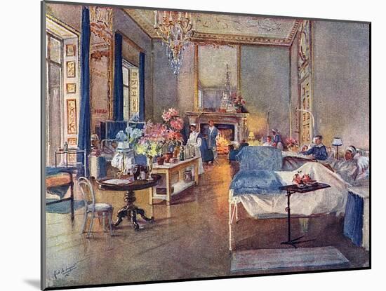 The Hope War, Russian Hospital for British Officers, WW1-null-Mounted Art Print