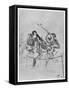The Hoplitodromos or Warriors' Race-Andre Castaigne-Framed Stretched Canvas