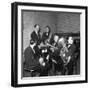 The Horden Colliery Band During Practice, 1963-Michael Walters-Framed Photographic Print