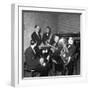 The Horden Colliery Band During Practice, 1963-Michael Walters-Framed Photographic Print