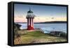 The Hornby Lighthouse, Sydney Australia-lovleah-Framed Stretched Canvas