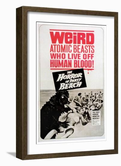 The Horror of Party Beach, 1964-null-Framed Art Print