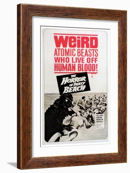 The Horror of Party Beach, 1964-null-Framed Art Print