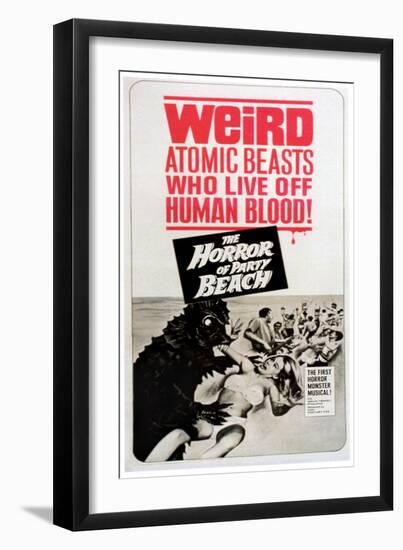 The Horror of Party Beach, 1964-null-Framed Art Print