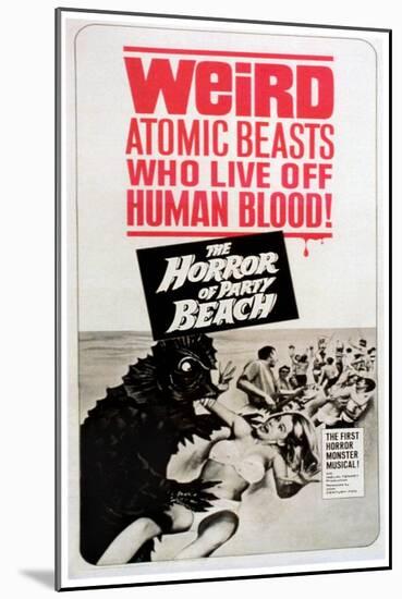 The Horror of Party Beach, 1964-null-Mounted Art Print