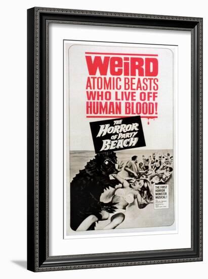 The Horror of Party Beach, 1964-null-Framed Art Print