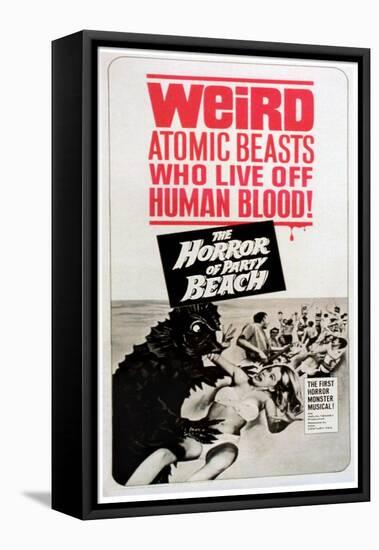 The Horror of Party Beach, 1964-null-Framed Stretched Canvas