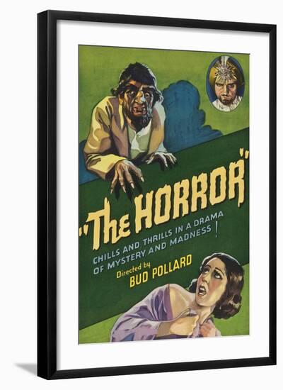 The Horror-null-Framed Art Print