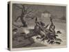 The Horrors of War, on the Road to Beaugency-Ernest Henry Griset-Stretched Canvas