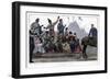 The Horse Car at Wimbledon, 1872-null-Framed Giclee Print
