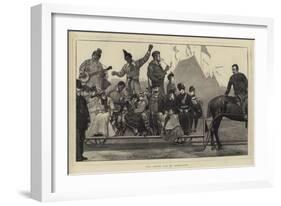 The Horse Car at Wimbledon-Sir James Dromgole Linton-Framed Giclee Print