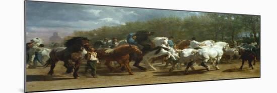 The Horse Fair, 1852-55-Rosa Bonheur-Mounted Giclee Print