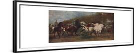 'The Horse Fair', 1855, (c1915)-Rosa Bonheur-Framed Premium Giclee Print