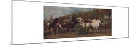 'The Horse Fair', 1855, (c1915)-Rosa Bonheur-Mounted Giclee Print