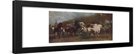 'The Horse Fair', 1855, (c1915)-Rosa Bonheur-Framed Giclee Print