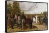 The Horse Fair, Southborough Common-Benjamin Herring I-Framed Stretched Canvas