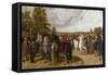 The Horse Fair, Southborough Common-Benjamin Herring I-Framed Stretched Canvas